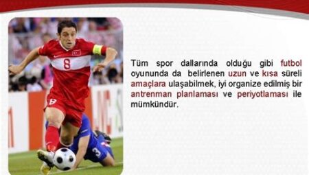 Futbol oyununda motivasyon ve odaklanma teknikleri